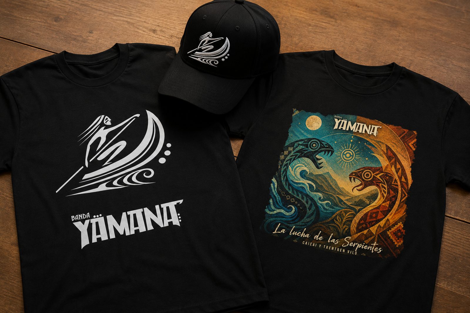 Merchandising oficial Banda Yámana